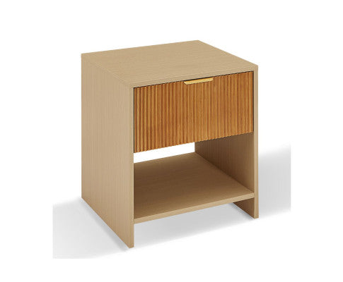 Misty Bedside Table Oikiture