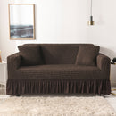 Elastic sofa cover coffee color  (145-185cm) Big Bedding Australia