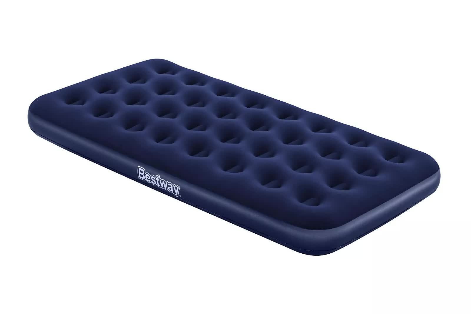 Bestway 1.88m x 99cm x 22cm Air Mattress Twin Indoor/Outdoor Heavy Duty Durable Camping Bestway