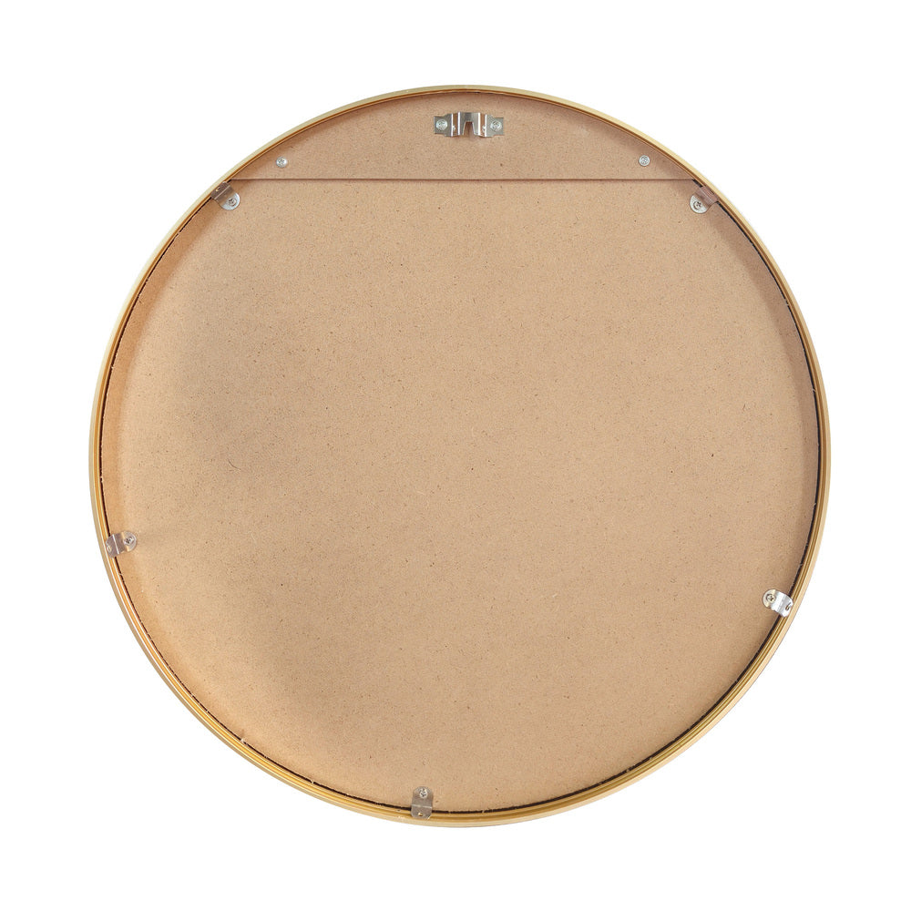 Wall Mirror Round 50cm Gold
