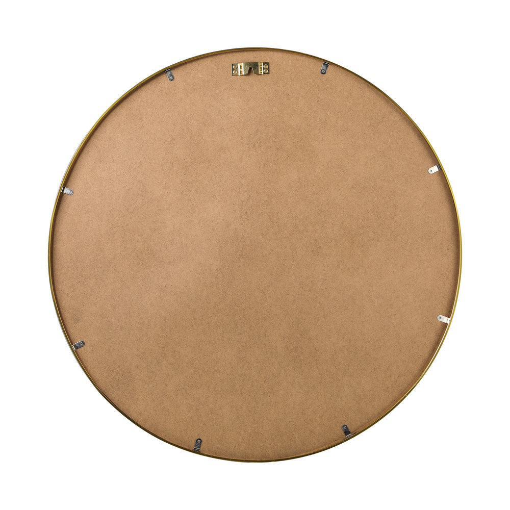 60cm Wall Mirror Round Gold
