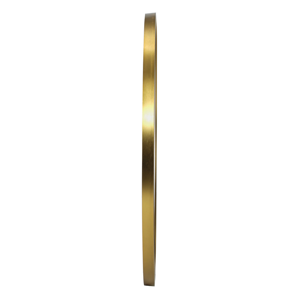 Wall Mirror Round 80cm Gold