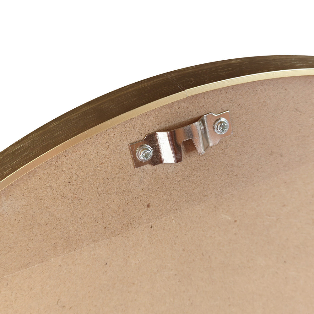 Wall Mirror Round 80cm Gold