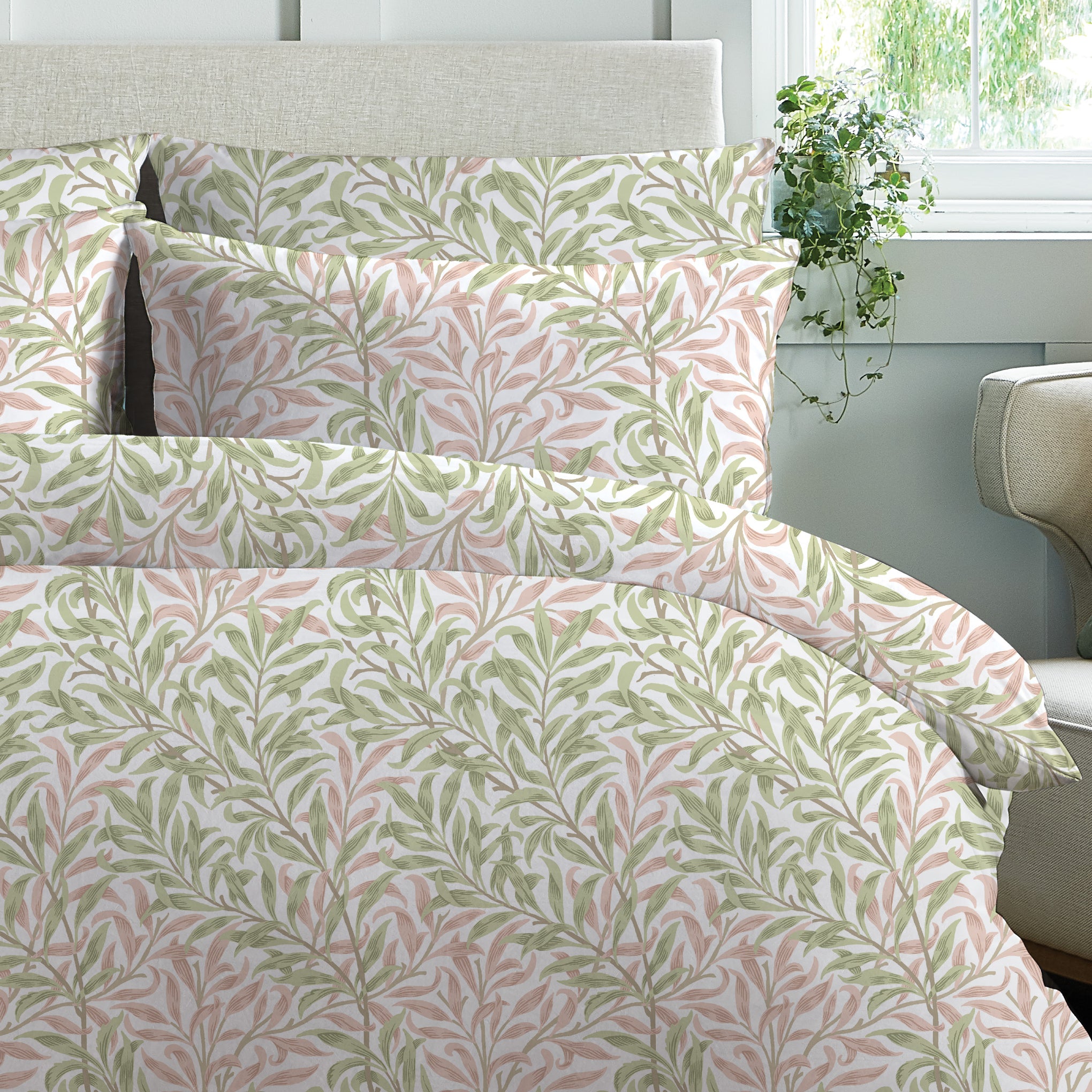 WILLIAM MORRIS AT HOME "Willow Bough" QUILT COVER SET