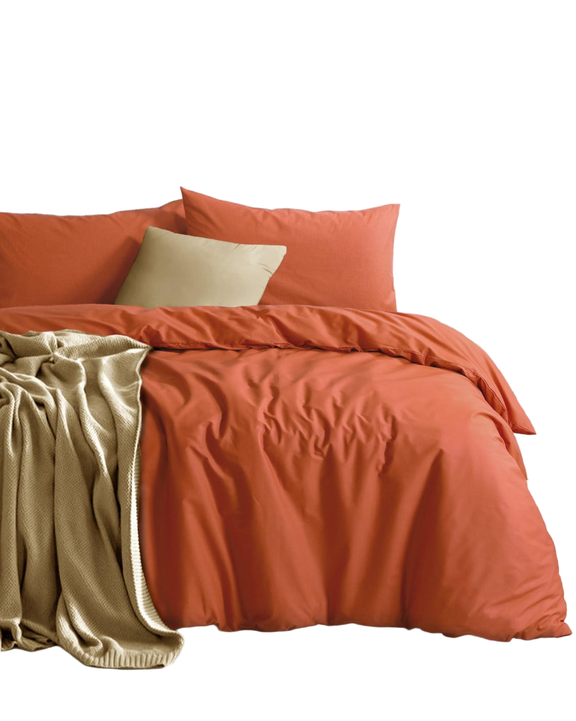 Amsons Rust Quilt Cover Set Amsons