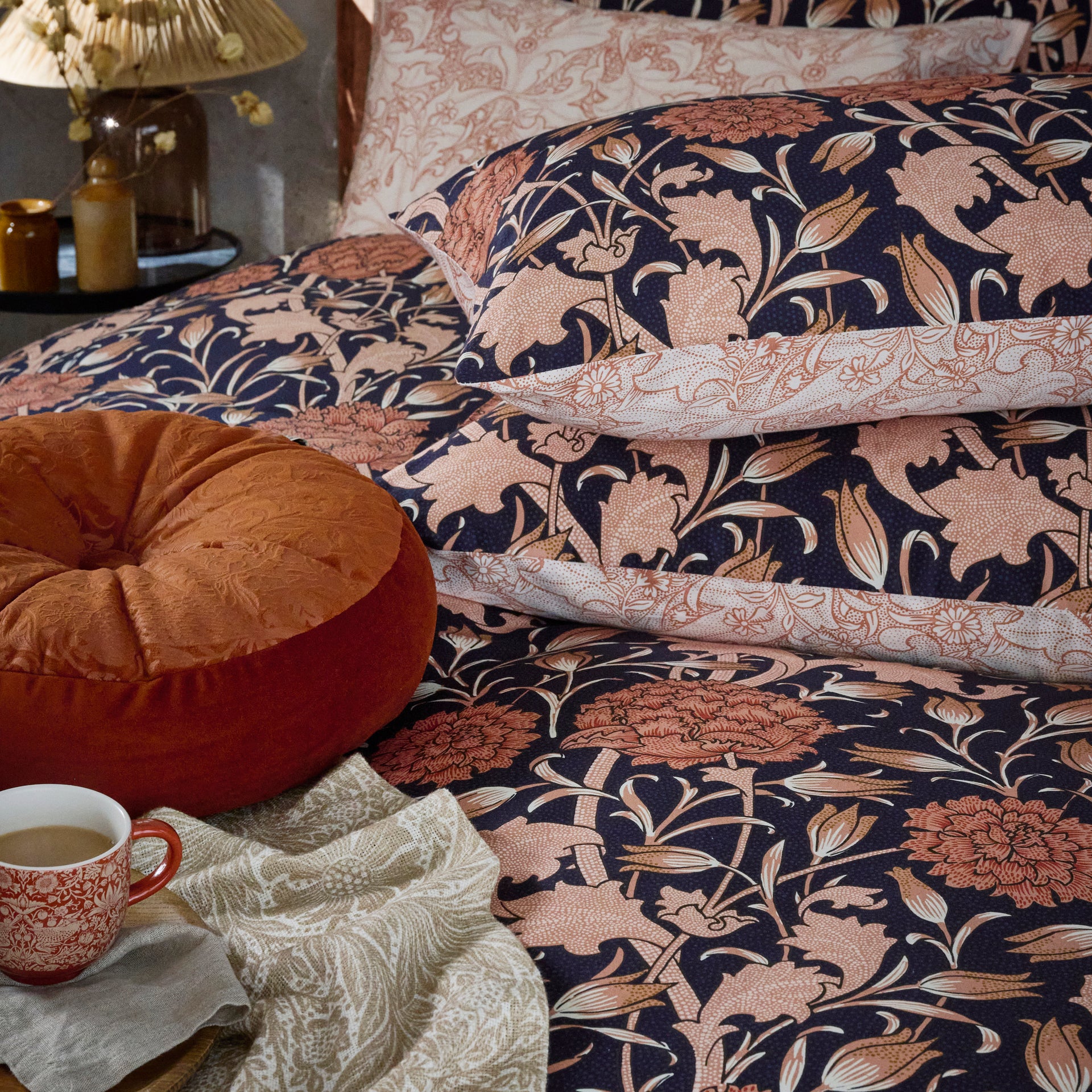 WILLIAM MORRIS AT HOME "Wild Tulip" QUILT COVER SET