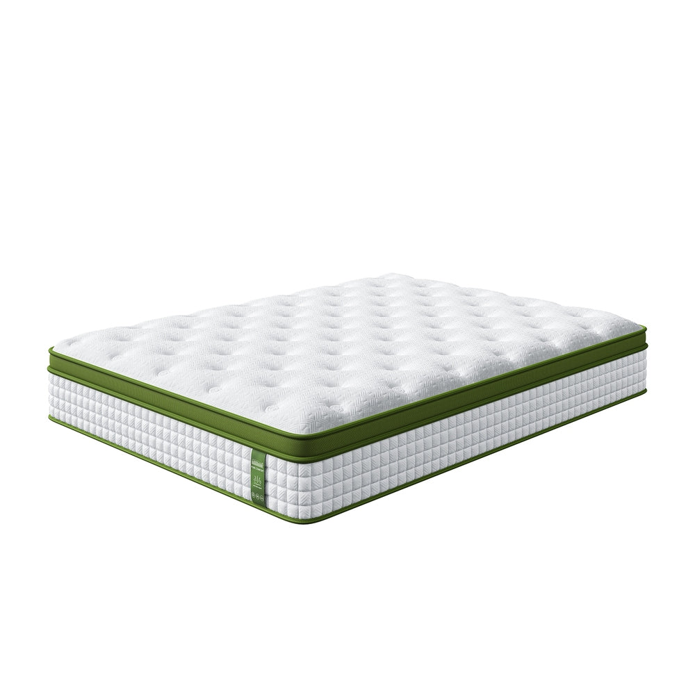 BedStory 30cm Hybrid Mattress Cooling Gel Memory Foam 5 Zone Pocket Spring Bed Temperature Regulating BedStory