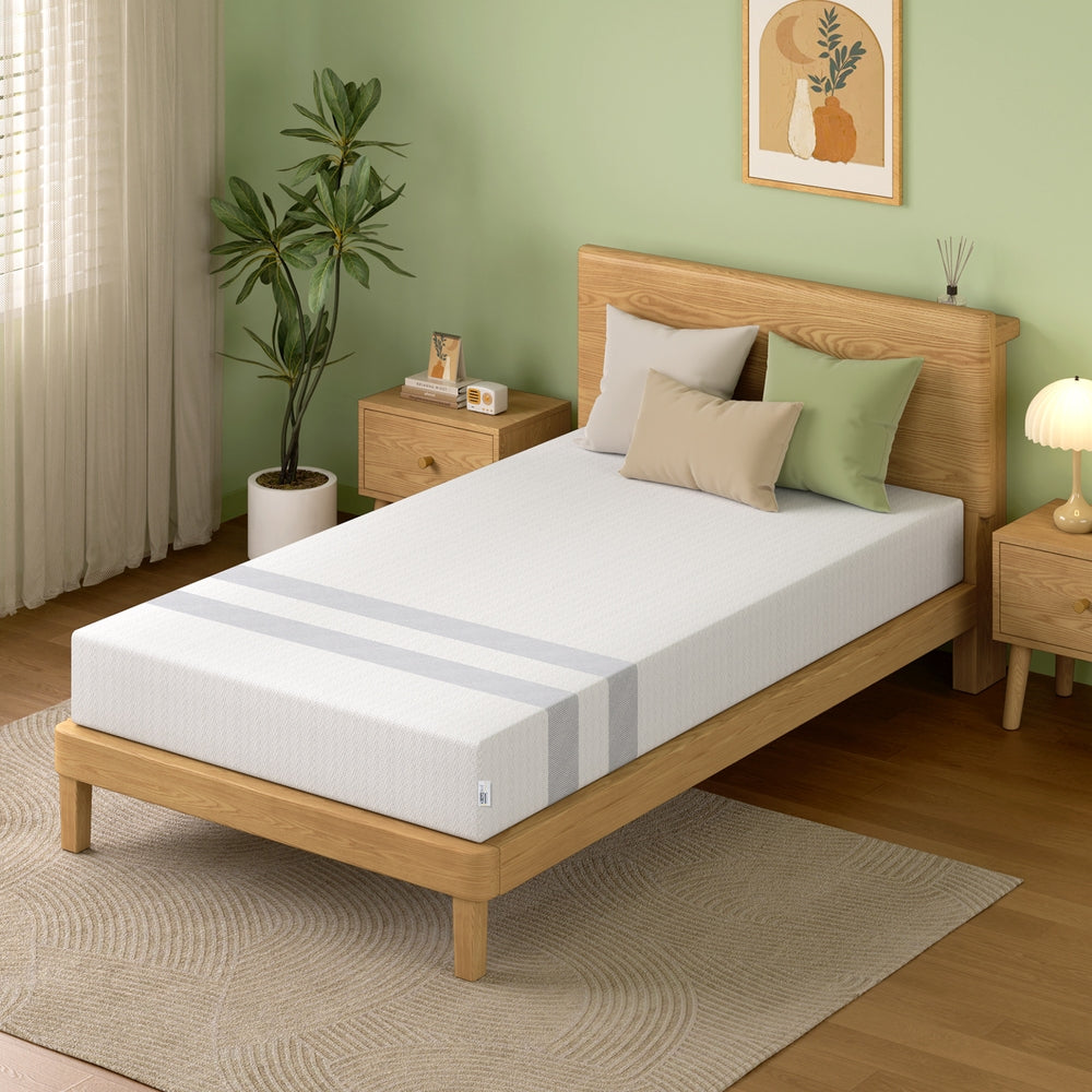BedStory Memory Foam Mattress 25cm Cooling Gel Foam Mattress in a Box Medium Feel BedStory
