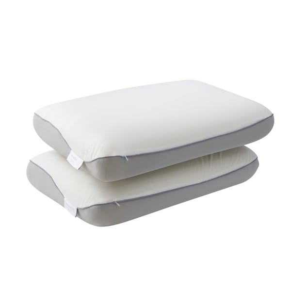 RoomSense Cooling Memory Foam Pillow Pillows 1 Pack, Anti-Flattening Bed Pillows for Hot Sleepers, Adjustable Shredded Gel Side Sleeper Pillow for Neck Support, Washable Cover, 72x50x15cm
