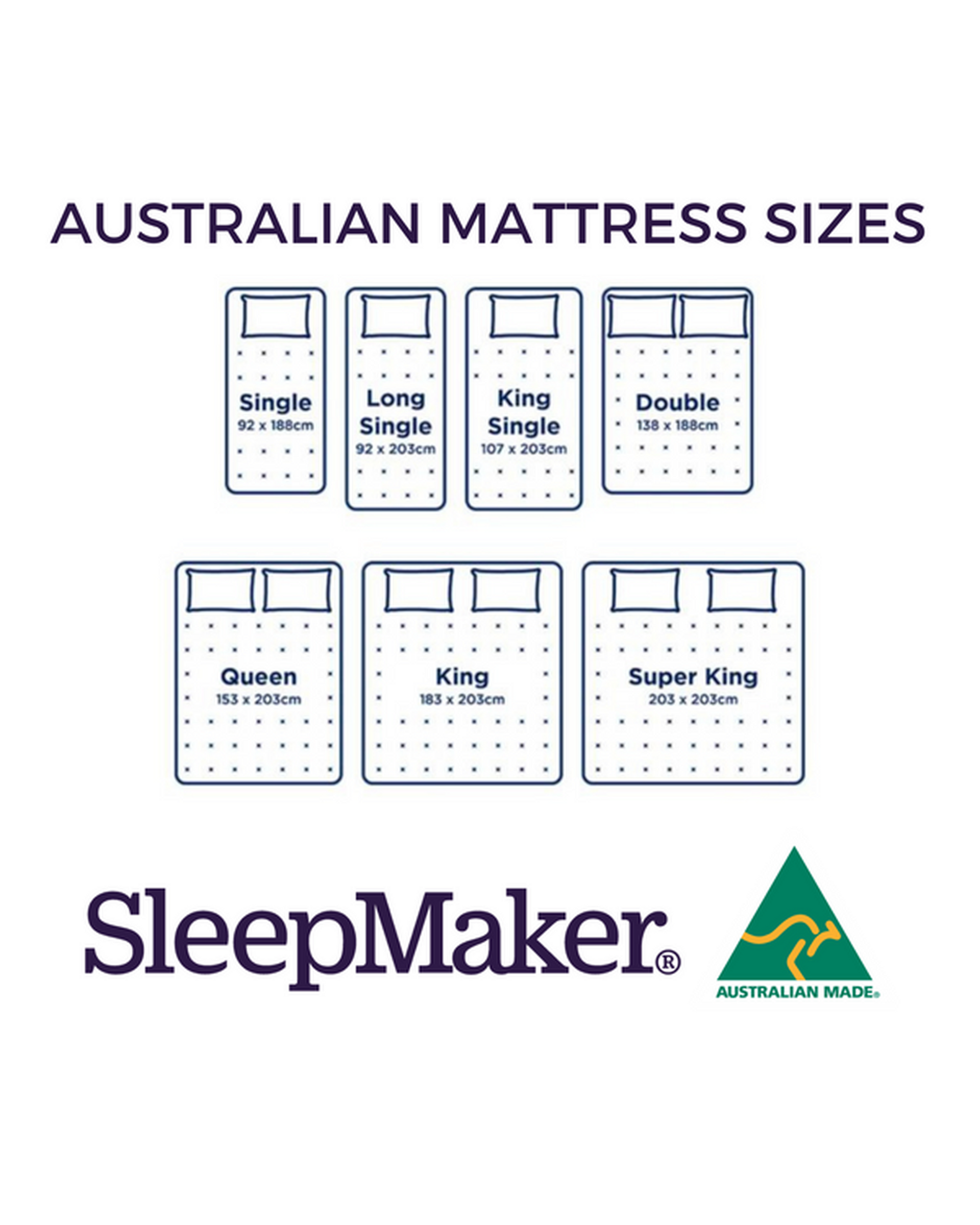 SleepMaker DOUBLE SIDED EXTREME LUXURY Mattress - Plush  Both Sides SleepMaker