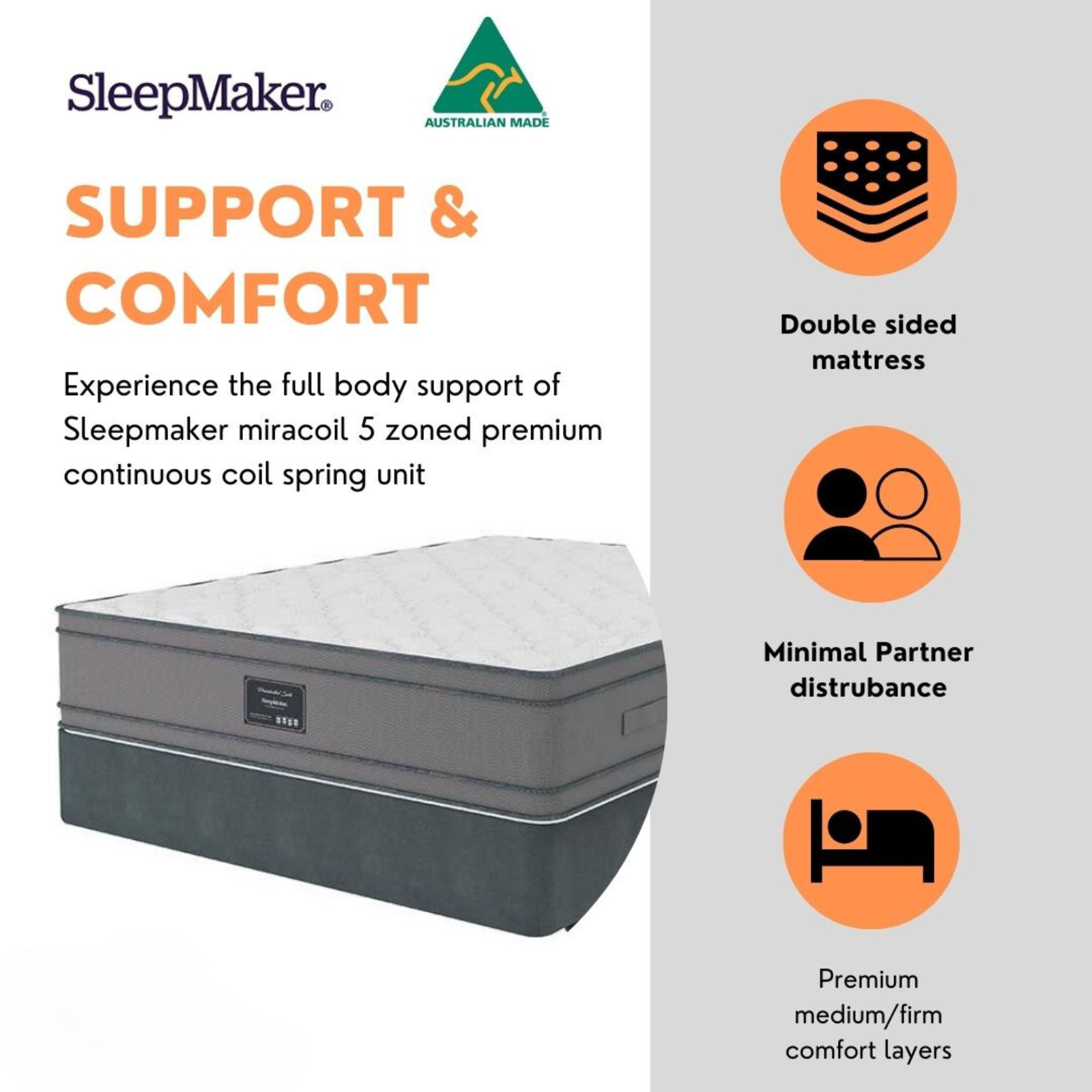 SleepMaker Presidential Suite - Double Sided - Plush SleepMaker