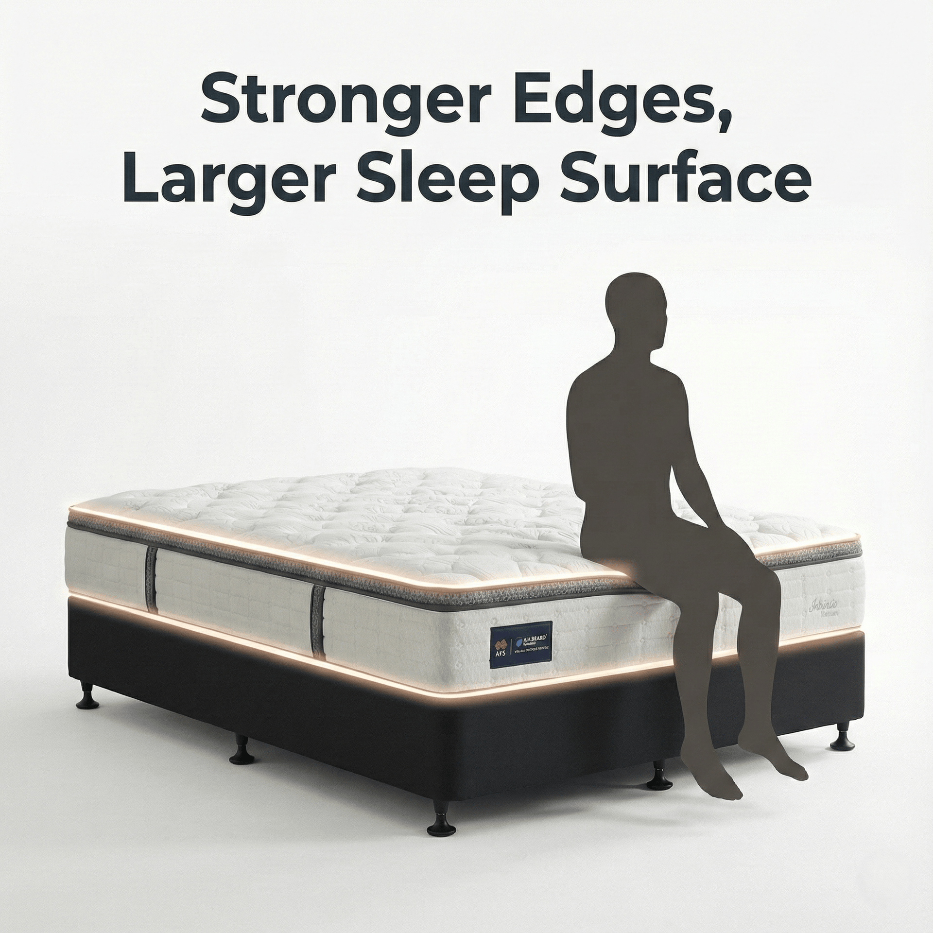 A H Beard Mattresses A H BEARD Domino INTRINSIC Mattress By A H Beard - PLUSH