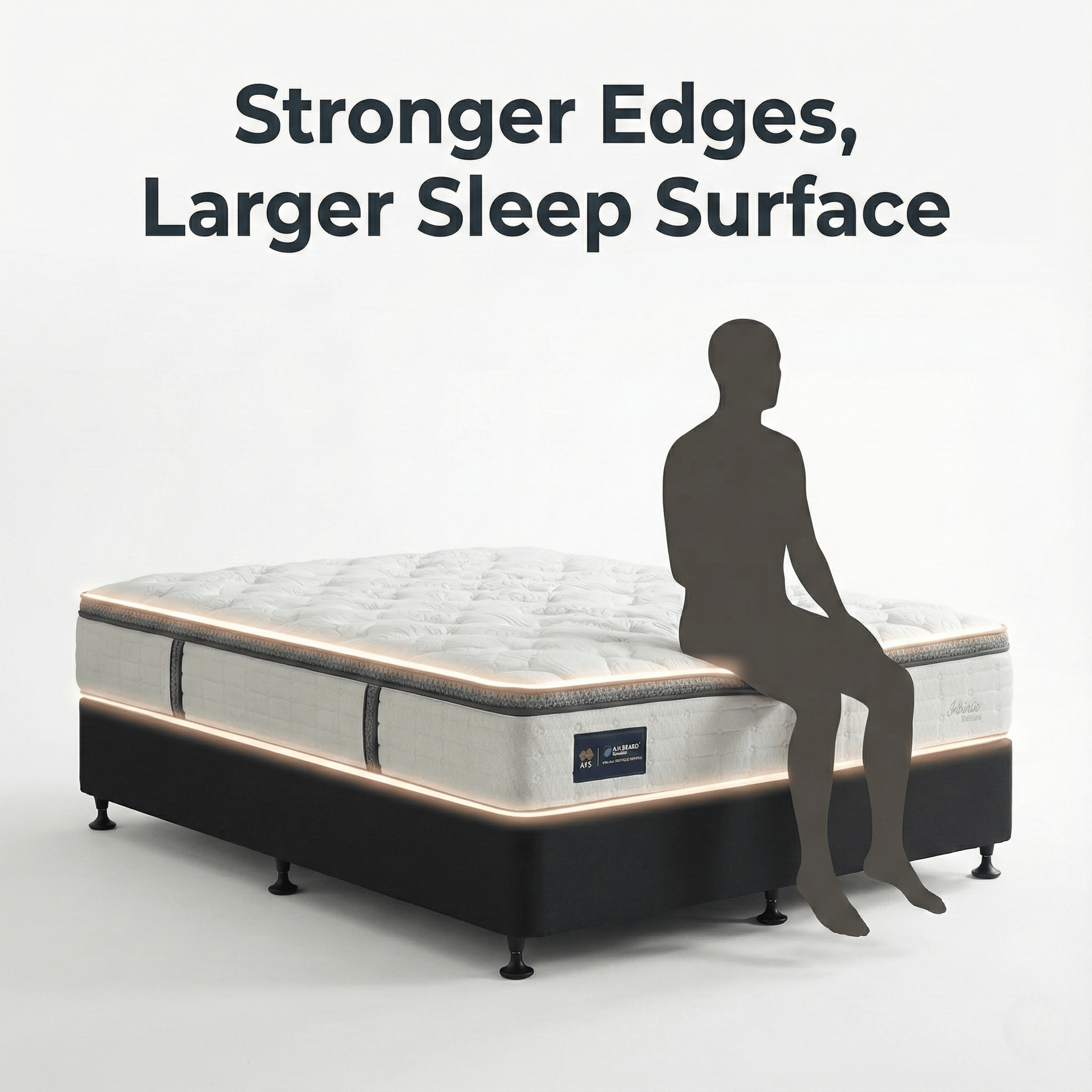 A H Beard Mattresses A H BEARD Domino INTRINSIC Mattress By A H Beard - PLUSH