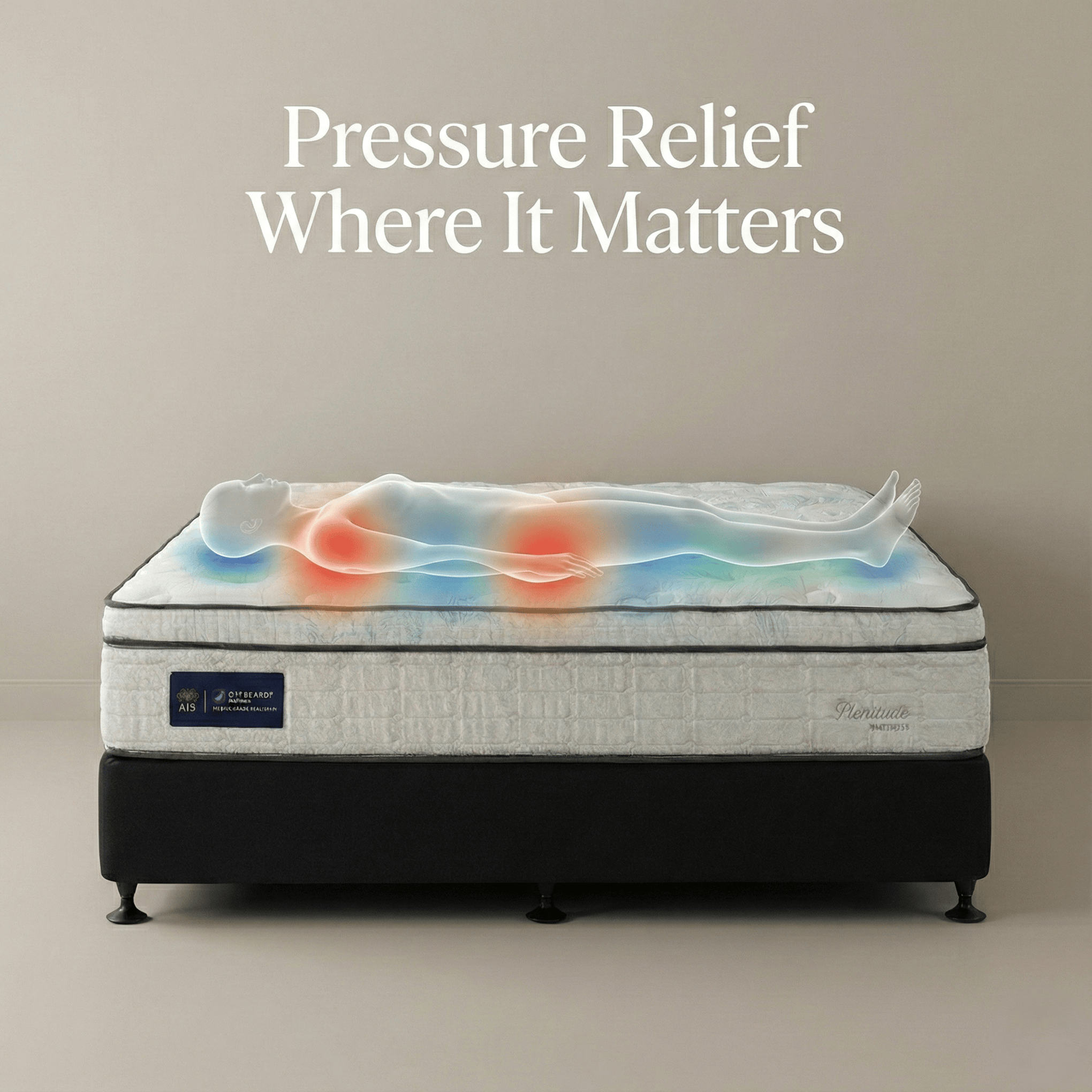 A H Beard Mattresses A H BEARD Domino Plenteous VRS Mattress By A H Beard - PLUSH