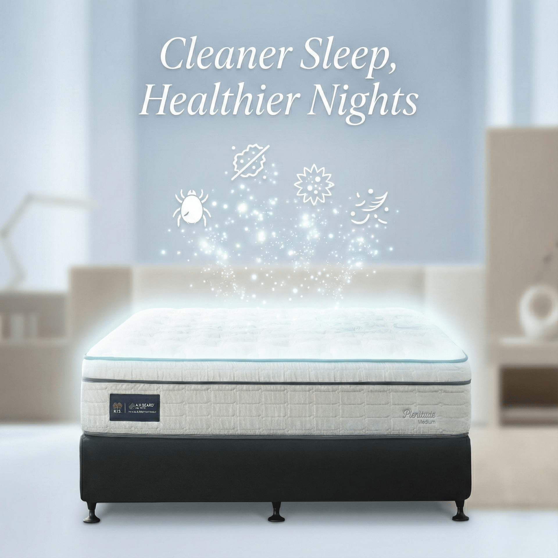 A H Beard Mattresses A H BEARD Domino Plenteous VRS Mattress By A H Beard - PLUSH