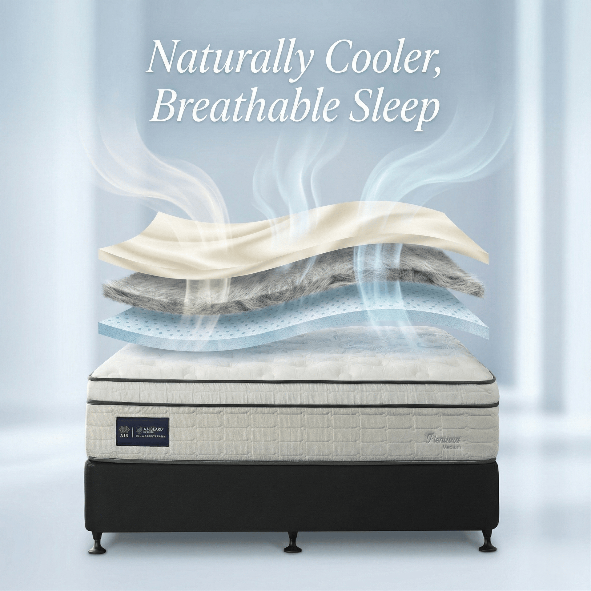 A H Beard Mattresses A H BEARD Domino Plenteous VRS Mattress By A H Beard - PLUSH