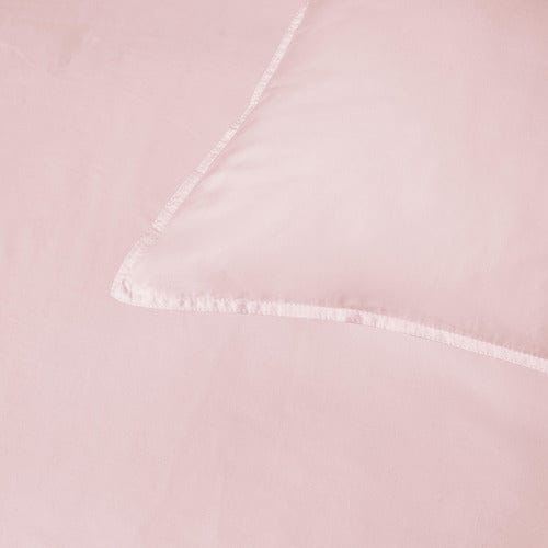 Accessorize Quilt Cover Accesorize Bamboo Cotton Double Stitch Quilt Cover Set Blush