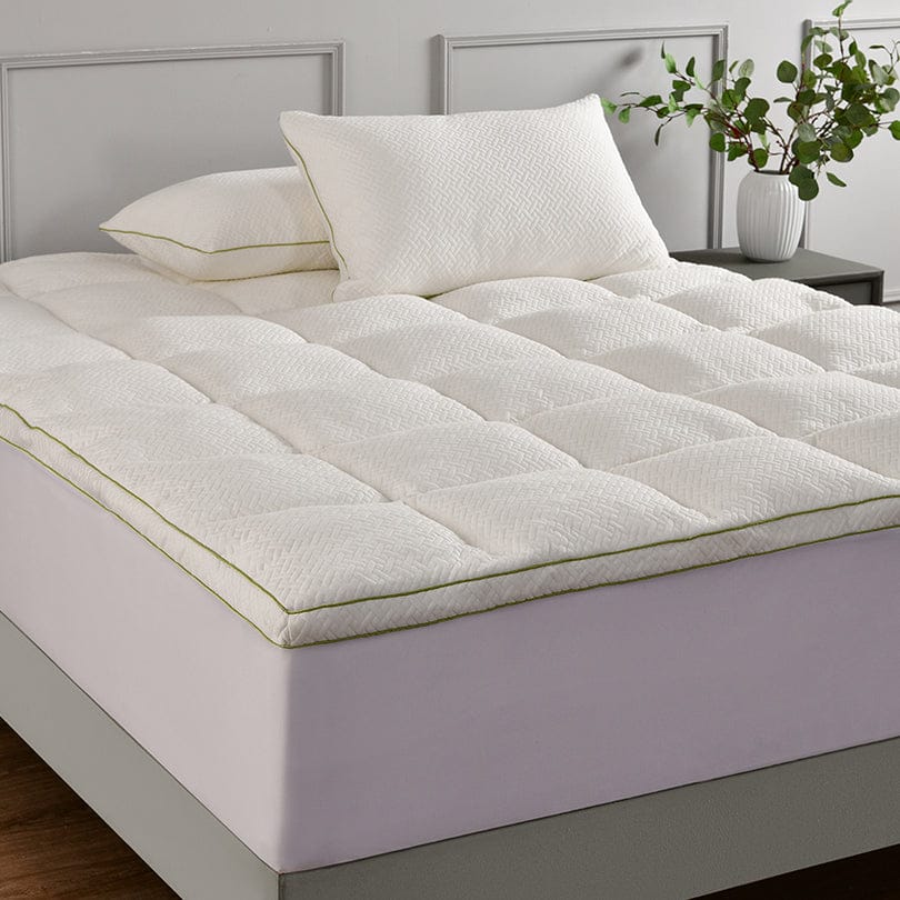 Accessorize Mattress Topper Accessorize Bamboo 1200GSM Mattress Topper