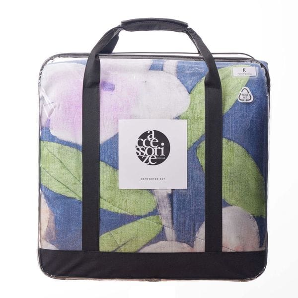 Accessorize Comforter Accessorize Bella Blue Comforter Set