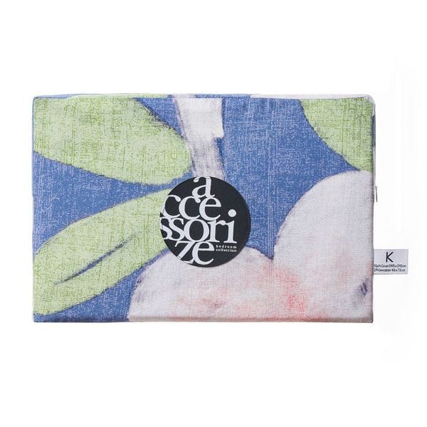 Accessorize Quilt Cover Accessorize Bella Blue Quilt Cover Set