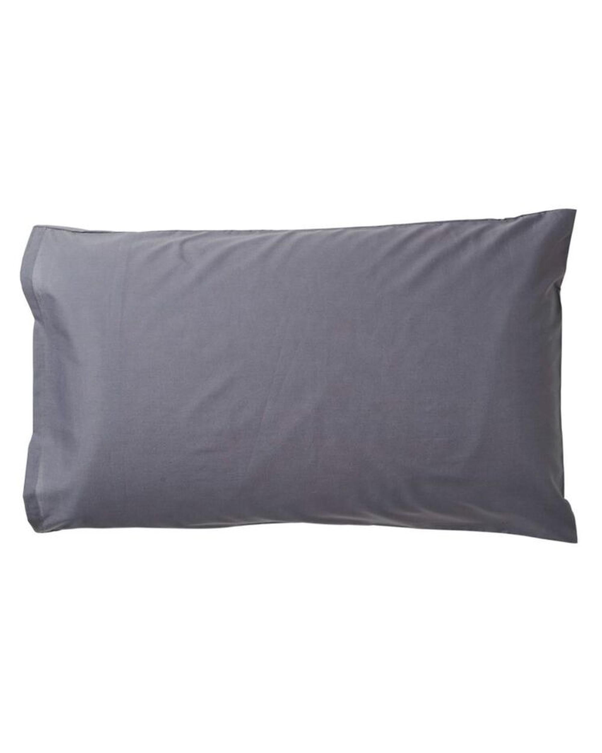 Accessorize Pillowcase Accessorize Hotel Deluxe Cotton Pillowcases - CHARCOAL - 3 SIZES