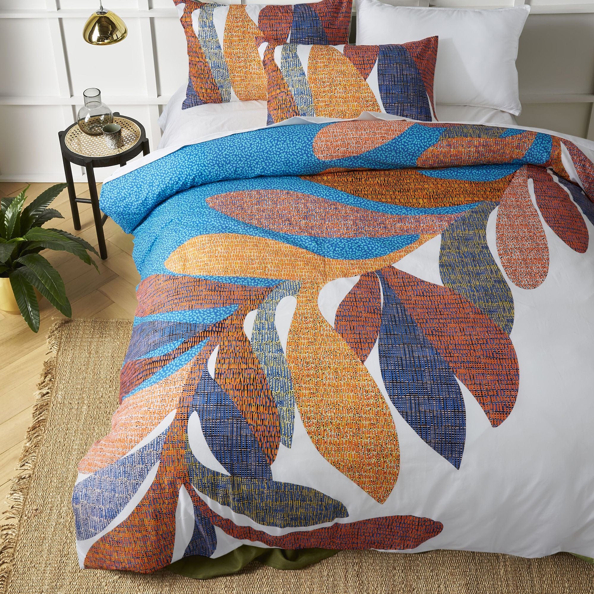 Accessorize Quilt Cover Accessorize Sorrel White Quilt Cover Set