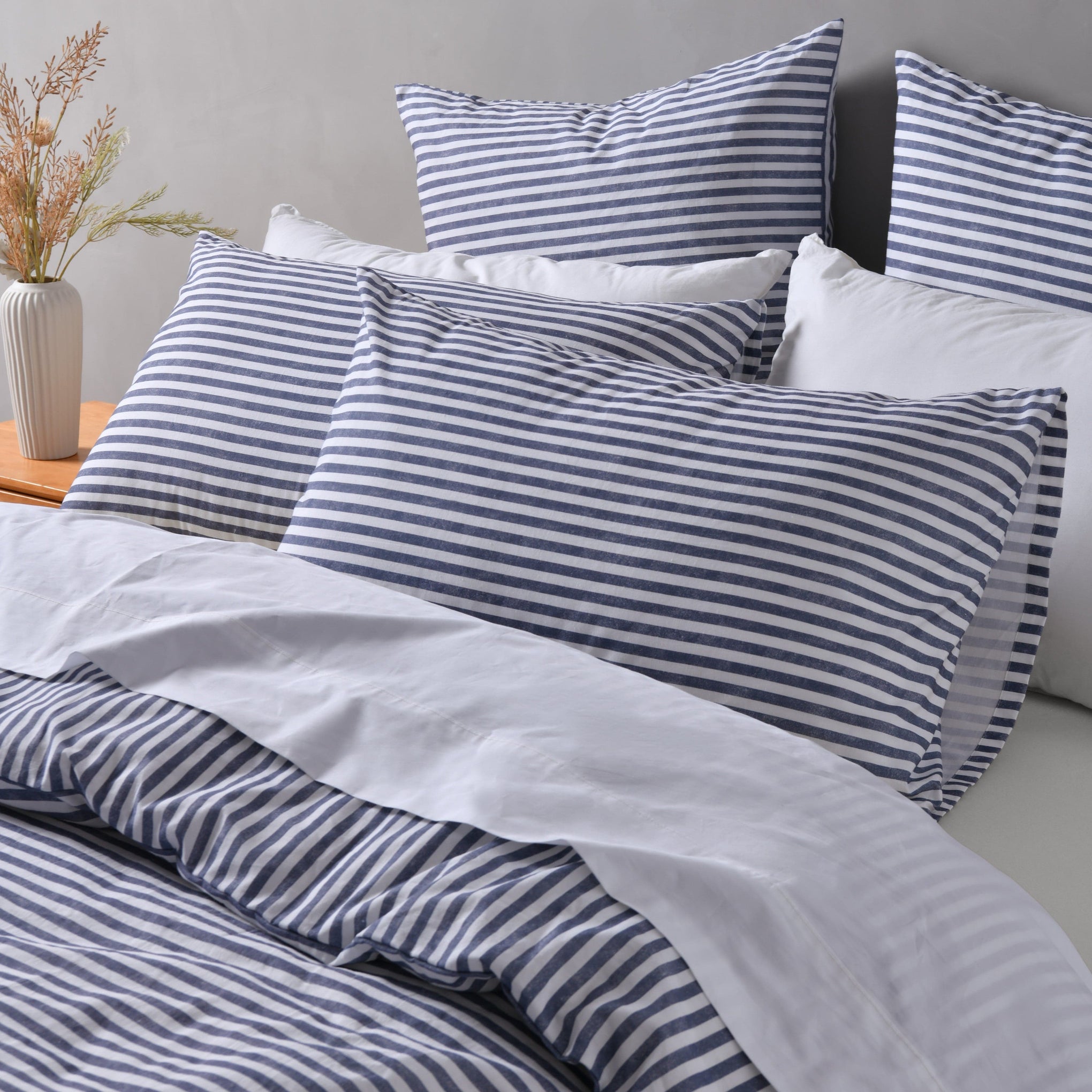 Accessorize Quilt Cover Vintage Design | Brooklyn Linen Cotton Quilt Cover Set
