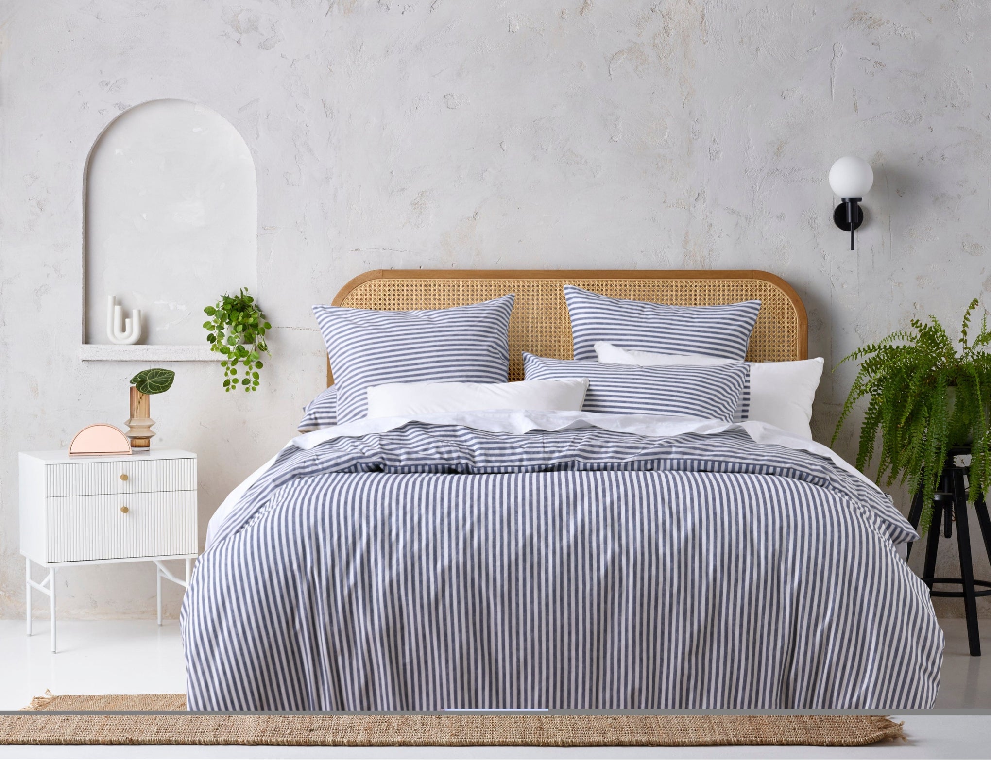 Accessorize Quilt Cover Vintage Design | Brooklyn Linen Cotton Quilt Cover Set