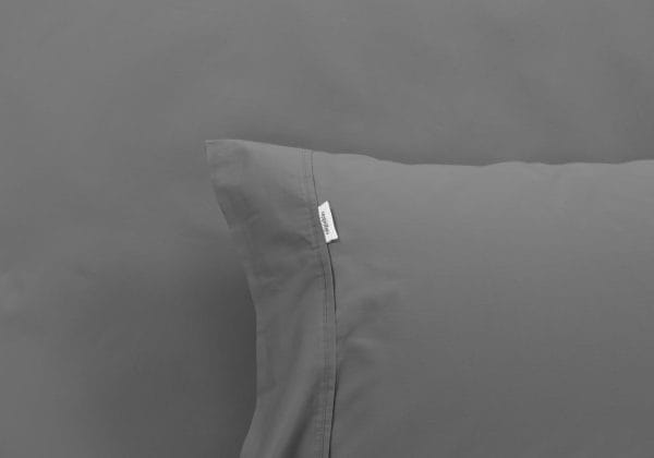 Algodon Bed Sheets ALGODON "300TC Cotton" FITTED SHEET Combo Set - CHARCOAL