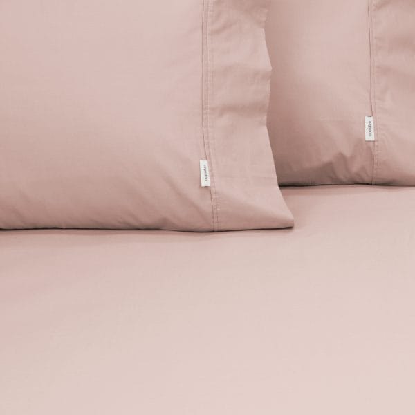 Algodon Bed Sheets ALGODON "300TC Cotton" FITTED SHEET Combo Set - PINK