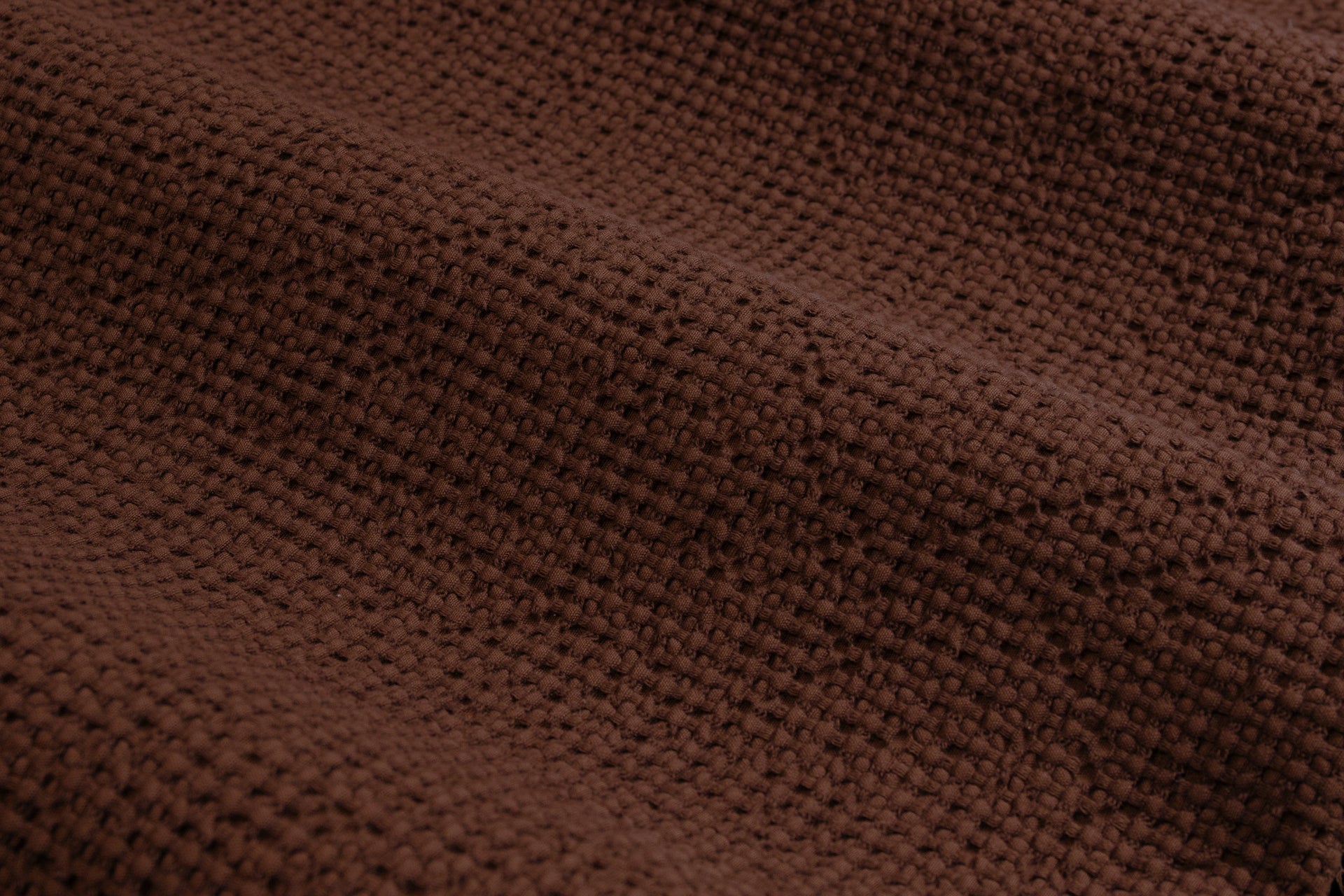 Algodon Quilt Cover ALGODON "Ranch" COTTON WAFFLE QUILT COVER SET - BARK