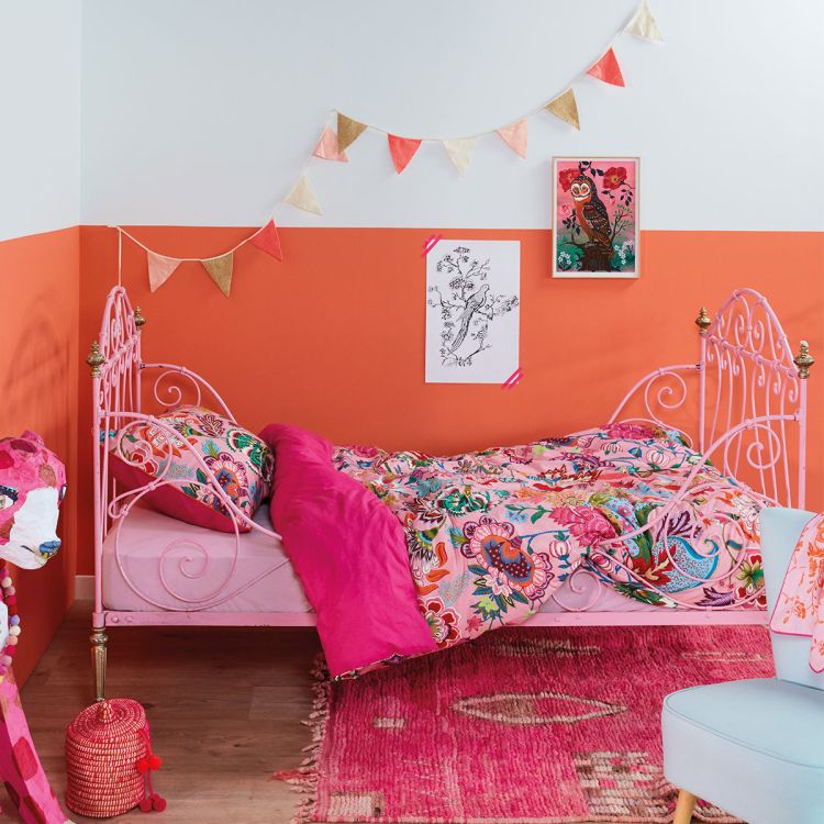 Bedding House Oilily Kids Cotton Quilt Cover Sets - Amelie Sits Pink Bedding House