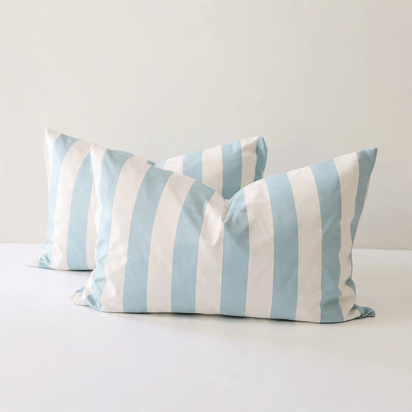 Amsons Quilt Cover Amsons Microfibre Quilt Cover Set -  Aqua Strix
