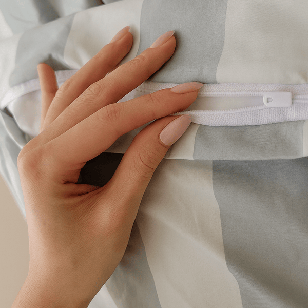 Amsons Quilt Cover Amsons Microfibre Quilt Cover Set - Sage Strix