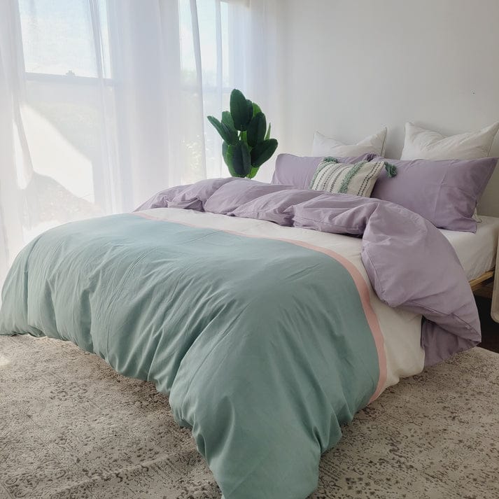 Amsons Quilt Cover Amsons Pure Cotton Quilt Cover Set - Indie