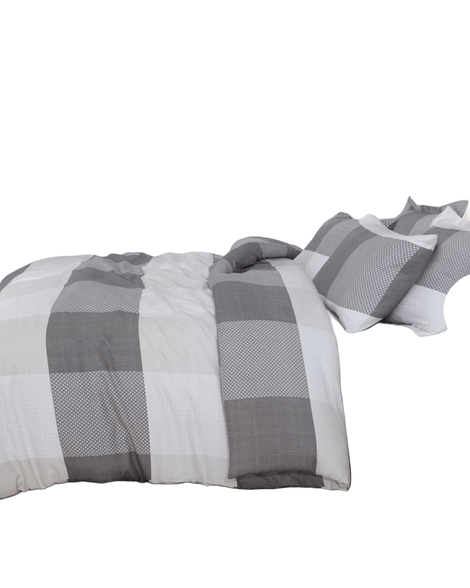 Amsons Quilt Cover Amsons Quilt Cover Set - Grey Check