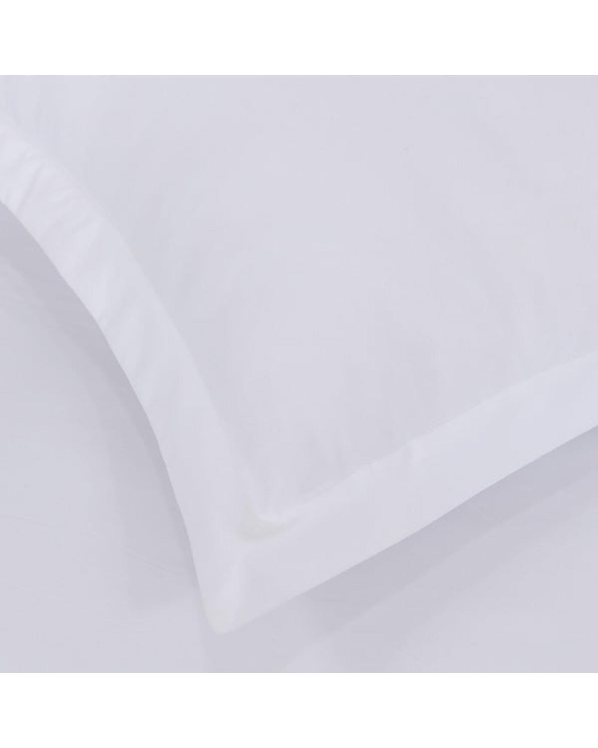 Amsons Quilt Cover Amsons Quilt Cover Set with European Pillow Covers - White