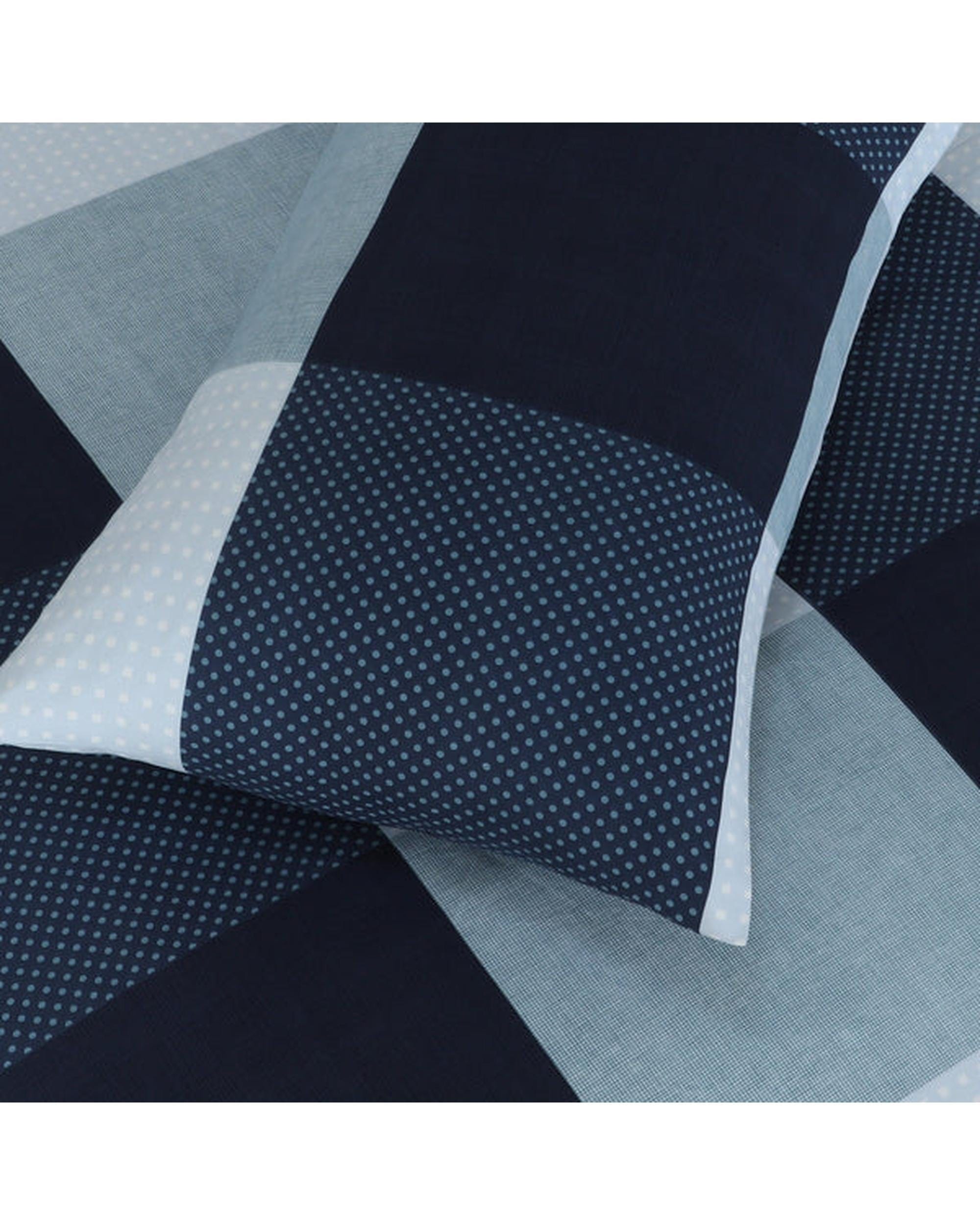 Amsons Quilt Cover Amsons Quilt Cover Set with Extra Standard Pillow Covers - Blue Check