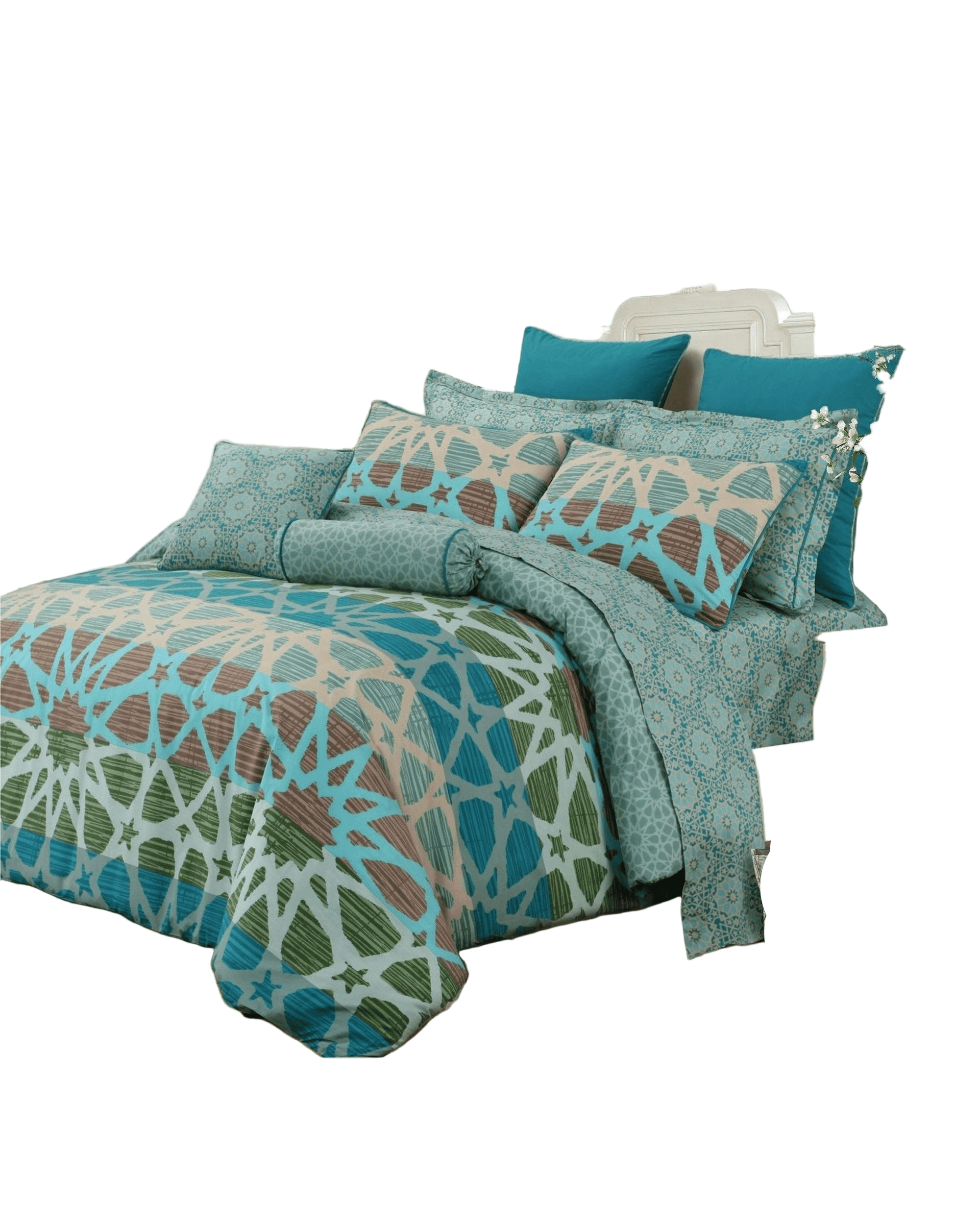 Amsons Quilt Cover Oasis Quilt Cover Set With Extra Standard Pillowcases