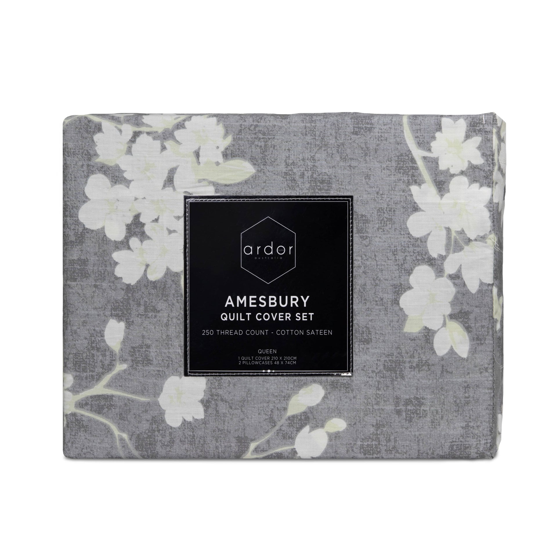 Ardor Bedding Quilt Cover ARDOR "Amesbury" QUILT COVER SET