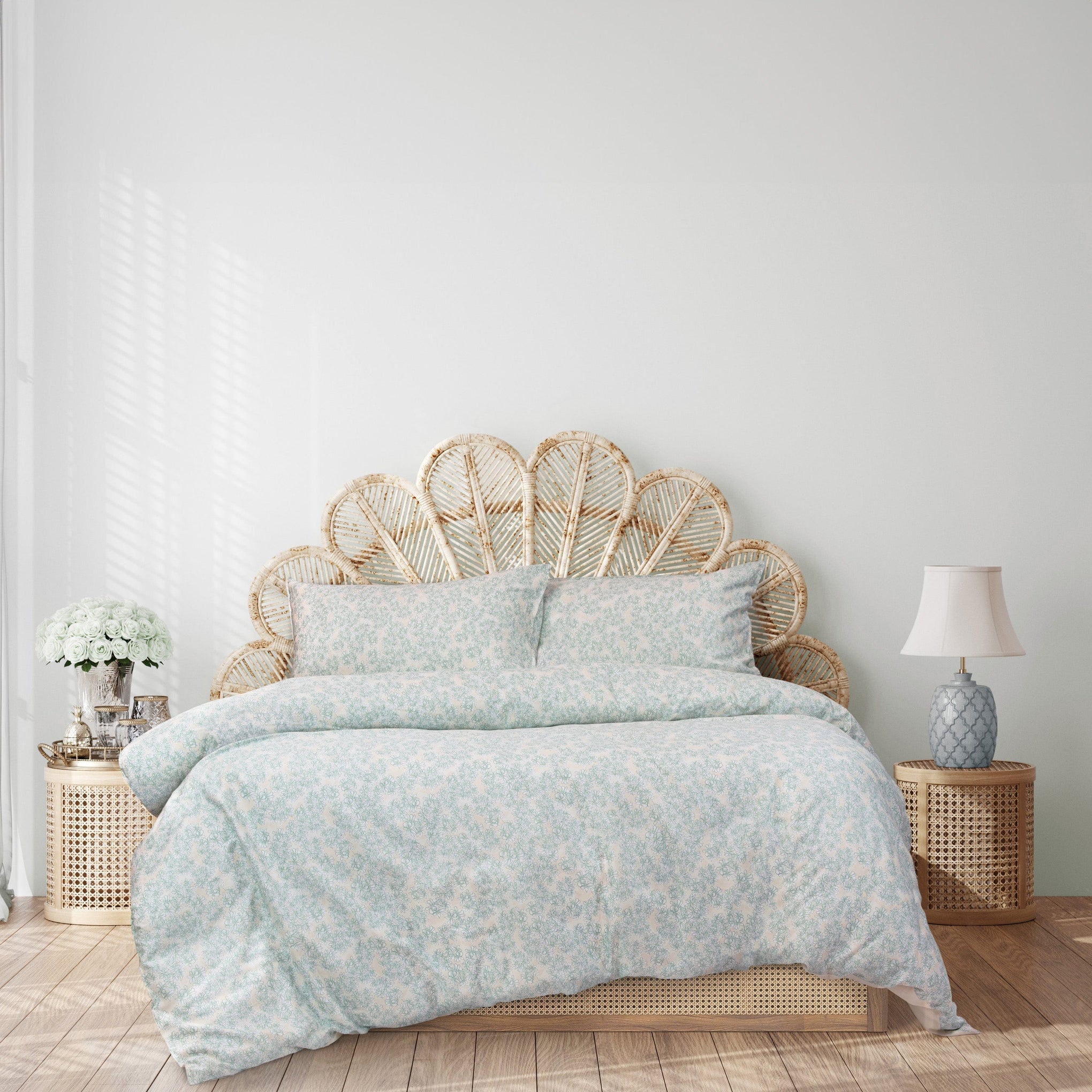 Ardor Bedding Quilt Cover ARDOR BOUDOIR "Isla" 250TC SPRITZ QUILT COVER SET