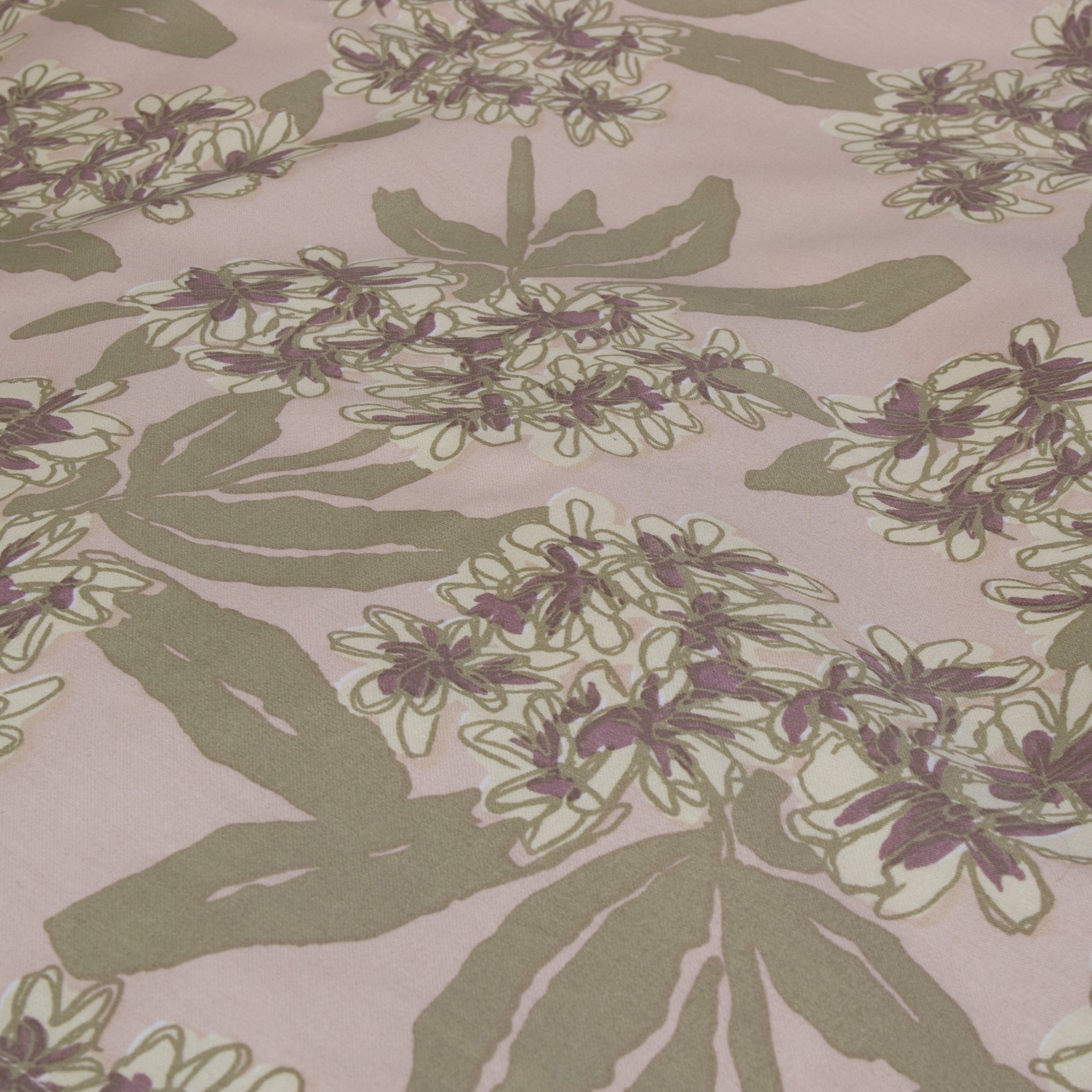 Ardor Bedding Quilt Cover ARDOR BOUDOIR "Jasmine" 250TC ELDERBERRY QUILT COVER SET