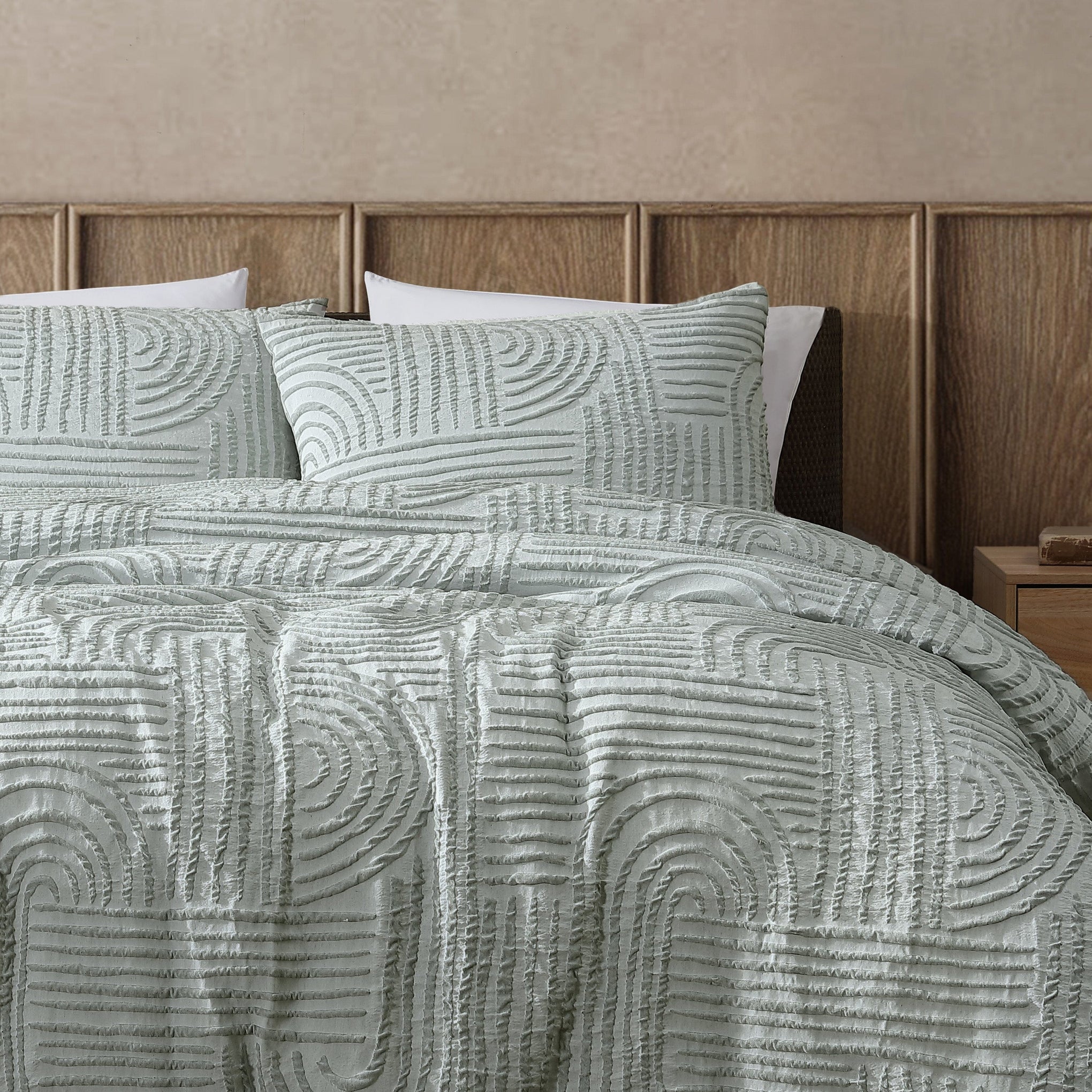 Ardor Bedding Quilt Cover ARDOR BOUDOIR "Kiewa" JACQUARD QUILT COVER SET
