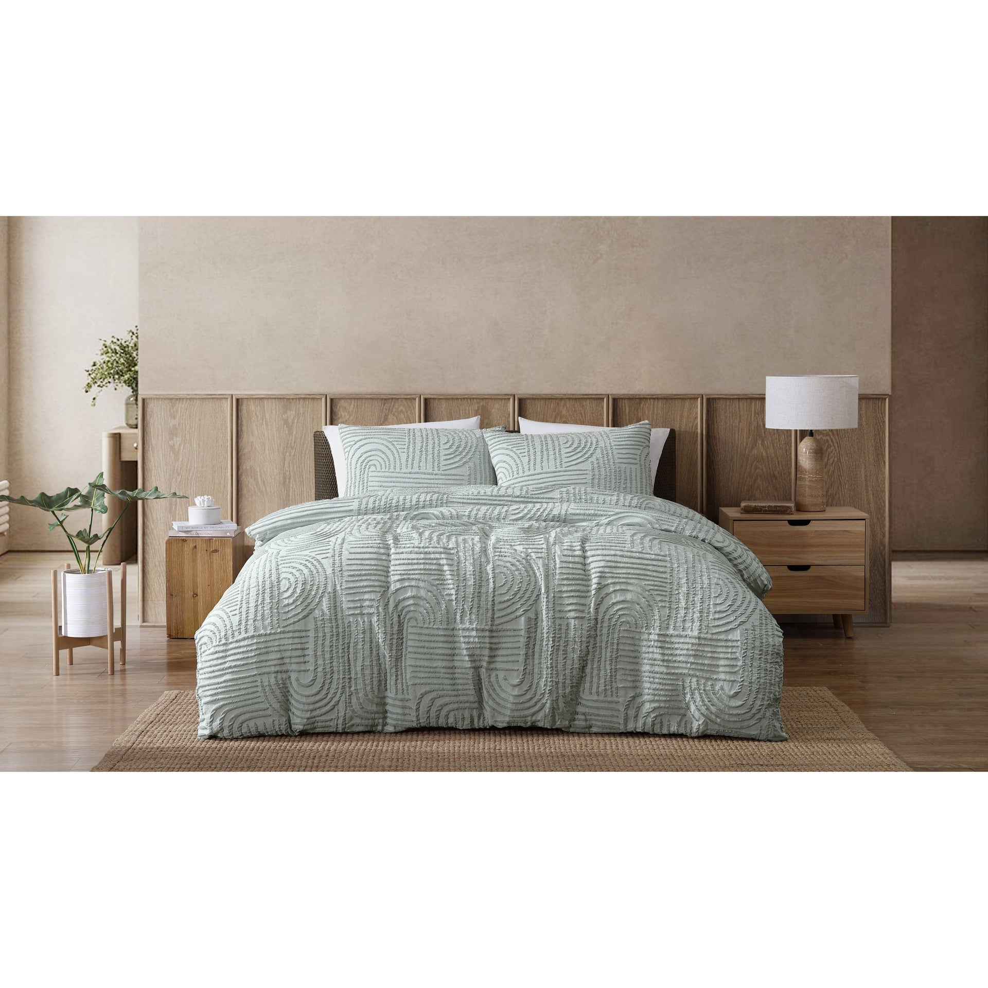Ardor Bedding Quilt Cover ARDOR BOUDOIR "Kiewa" JACQUARD QUILT COVER SET