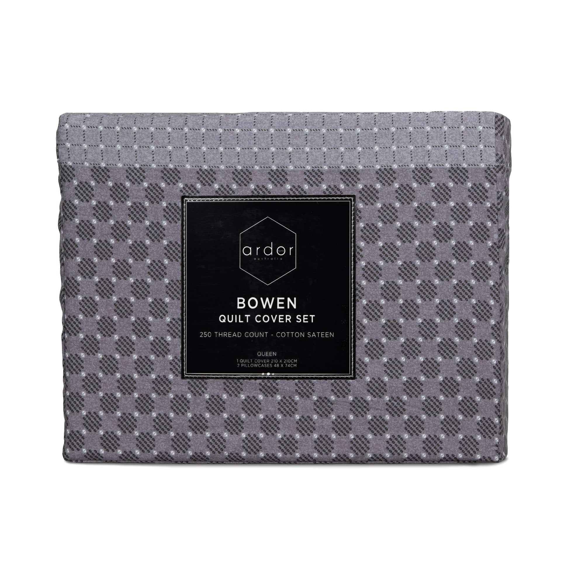 Ardor Bedding Quilt Cover ARDOR "Bowen" QUILT COVER SET