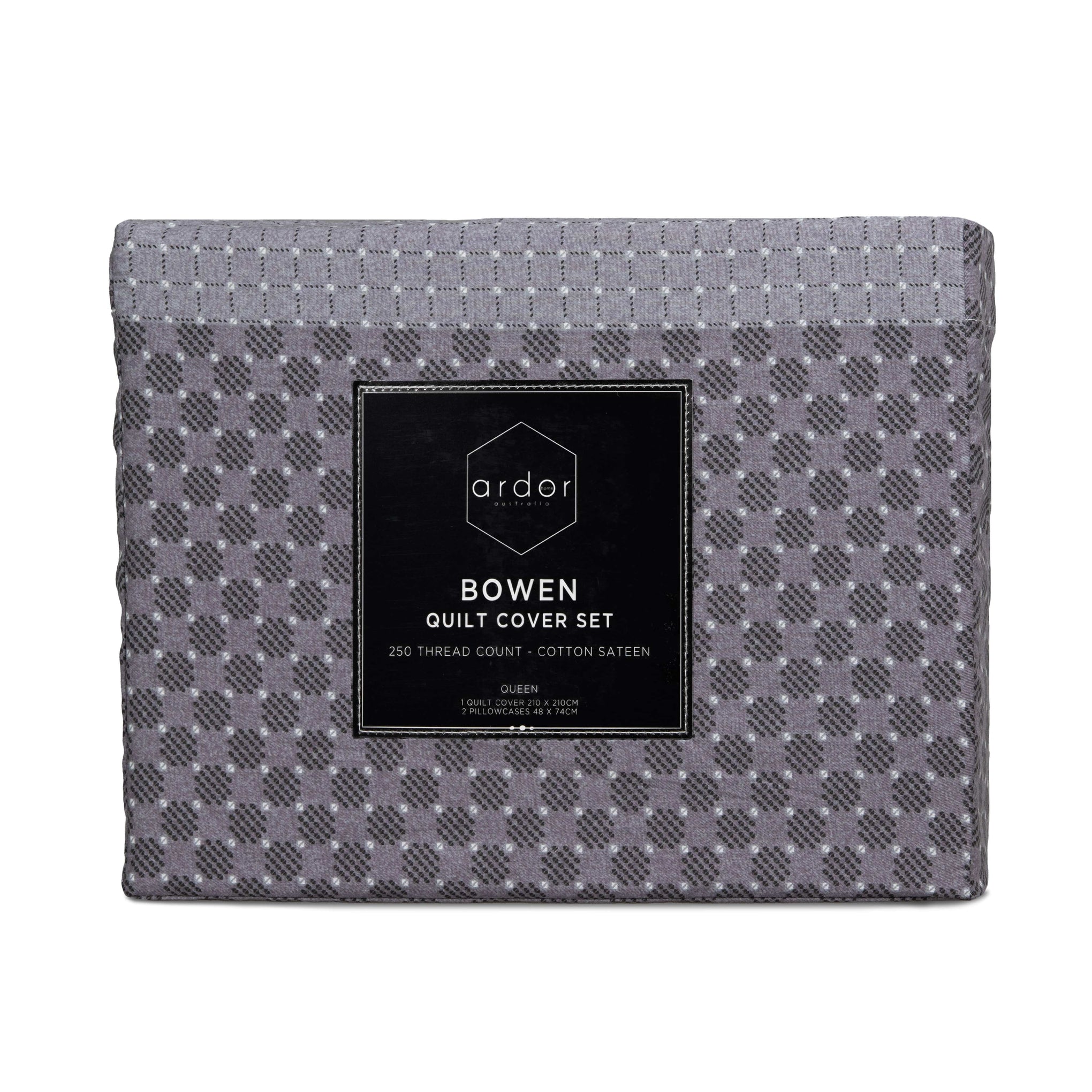 Ardor Bedding Quilt Cover ARDOR "Bowen" QUILT COVER SET
