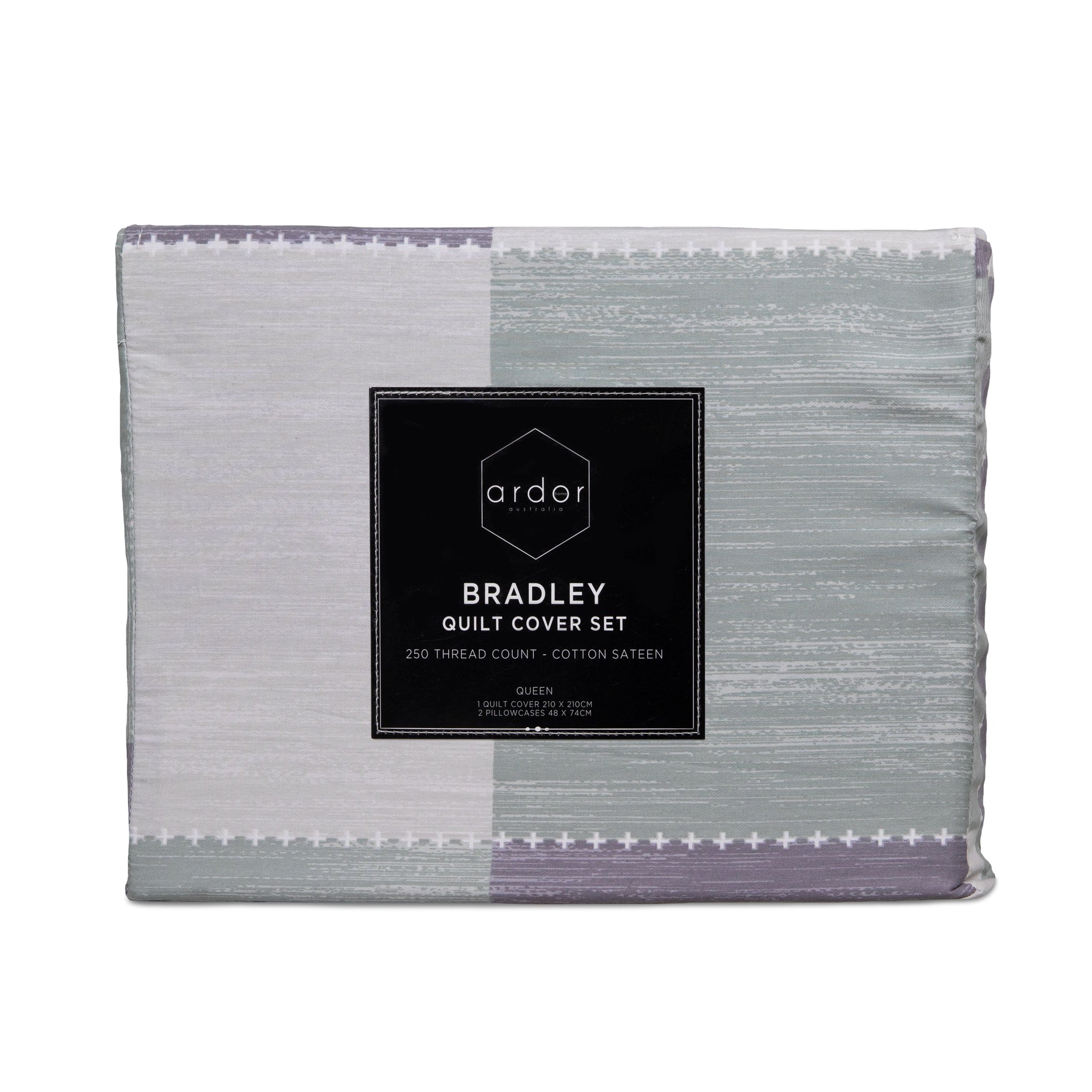 Ardor Bedding Quilt Cover ARDOR "Bradley" QUILT COVER SET