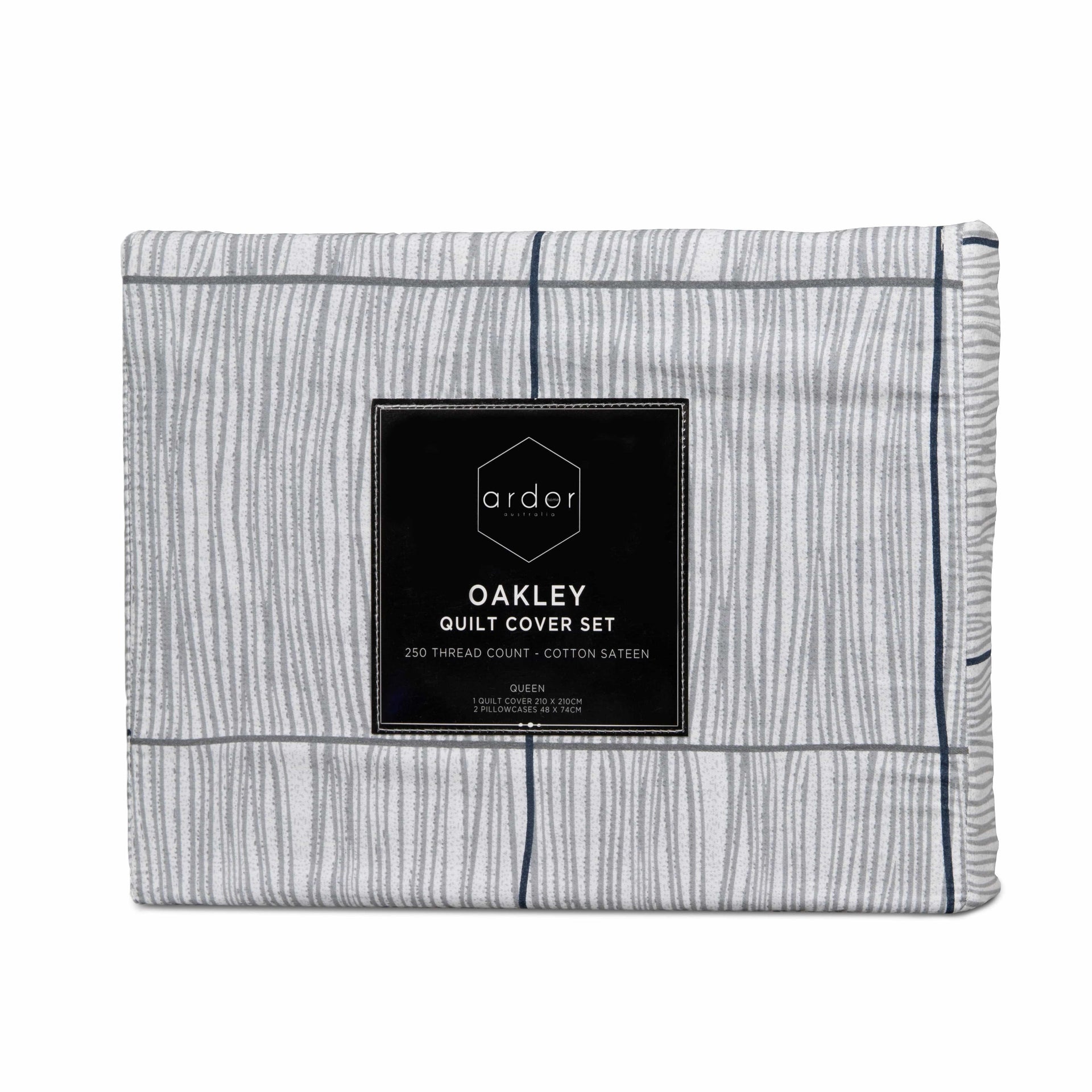 Ardor Bedding Quilt Cover ARDOR "Oakley" QUILT COVER SET