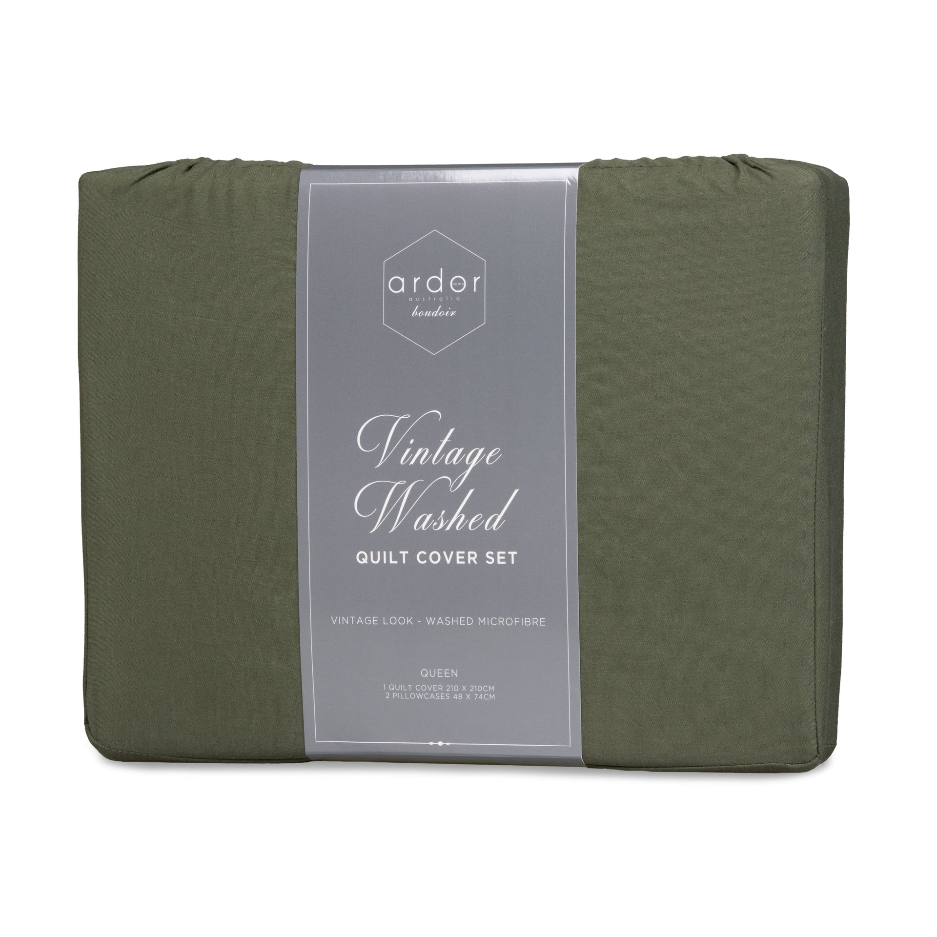 Ardor Bedding Quilt Cover ARDOR "Vintage Washed" QUILT COVER SET
