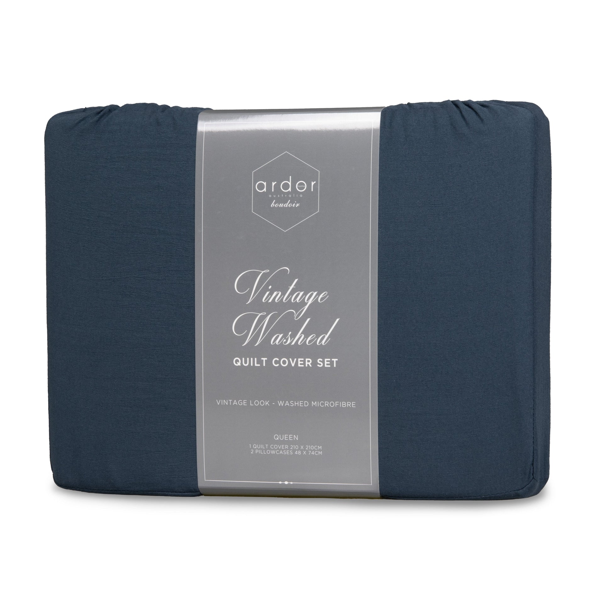Ardor Bedding Quilt Cover ARDOR "Vintage Washed" QUILT COVER SET